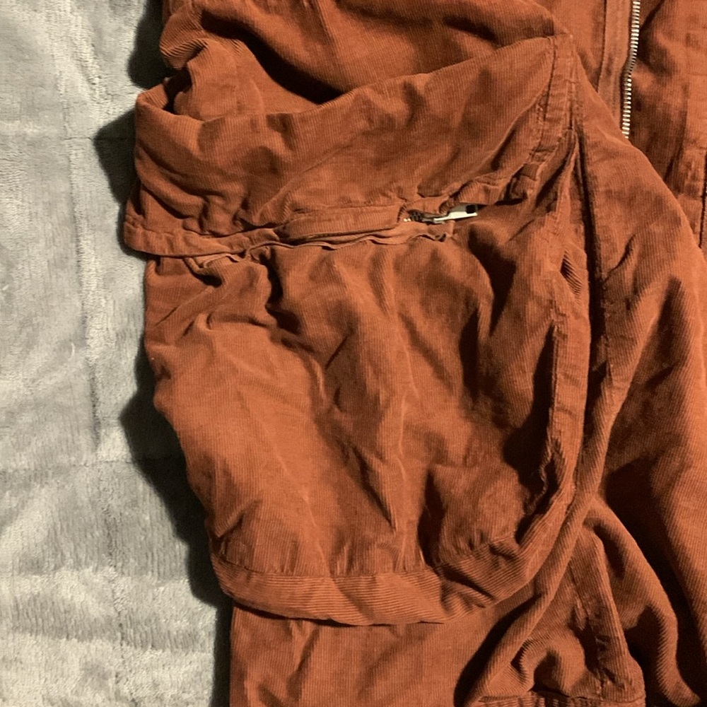 Free People Utility Jacket In Rust - Picture 2 of 6